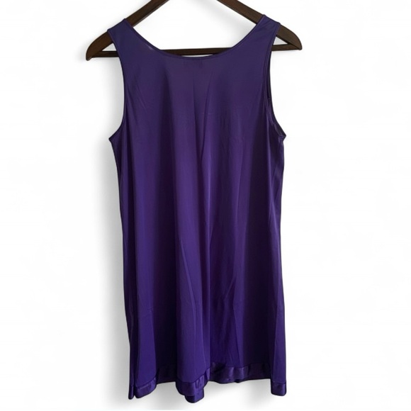 Vintage Purple Vanity Fair Slip Nightgown Dress Womens Size M - Picture 5 of 11